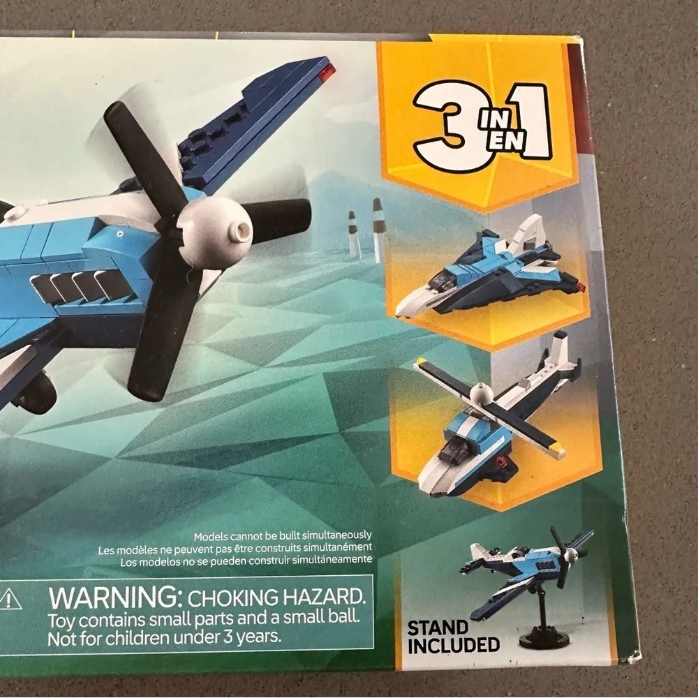 LEGO Creator 31160 Race Plane 3-in-1 Set • 178 Pieces • New